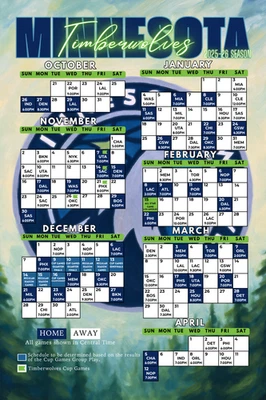 Ímãs de programação de times de basquete da NBA 2025/26 5"x 7" (escolha seu time e versão) - Imagem 1 de 4