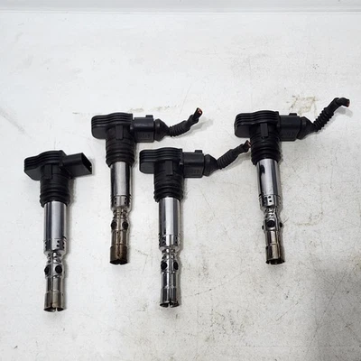 98-05 VW Jetta Golf Passat Beetle AUDI A4 A6 TT 1.8T Juego de 4 bobinas de encendido Foto 1 de 4