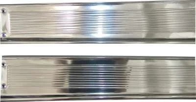 Door Sill Scuff Step Plates RH LH 1961 1962 Ford Galaxie - 2Dr Models - Image 1 of 3