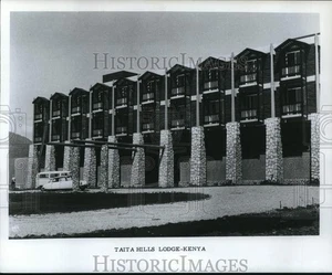 1973 Press Photo Exterior of Taita Hills Lodge in Kenya - pia08736 - Bild 1 von 2