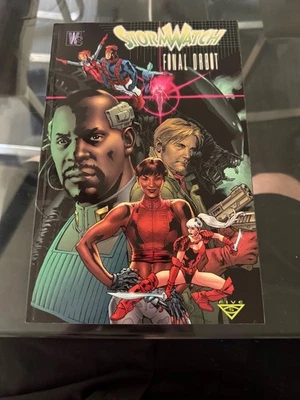 Stormwatch Final Orbit Wildstorm DC Comics TPB 2001 casi nuevo vs. Aliens Crossover Foto 1 de 2