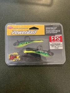 Berkley PowerBait Power Switch Fishing Bait FIRETIGER 3-1/2 inch FFS OPTIMIZED - Picture 1 of 2