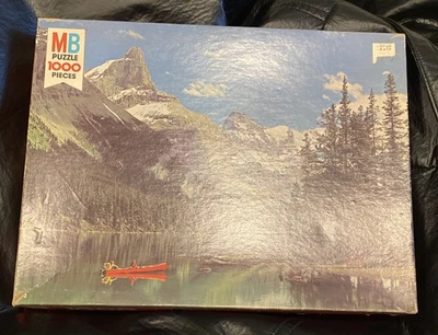 Vintage Milton Bradley Jigsaw Puzzle 1000pc Faces Of America/Jasoer Natl Park - Image 1 of 4