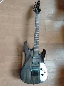 Aria Pro 2 Magna Series Black Woodgrain Single-Coil Tap Detune gebraucht - Bild 1 von 7