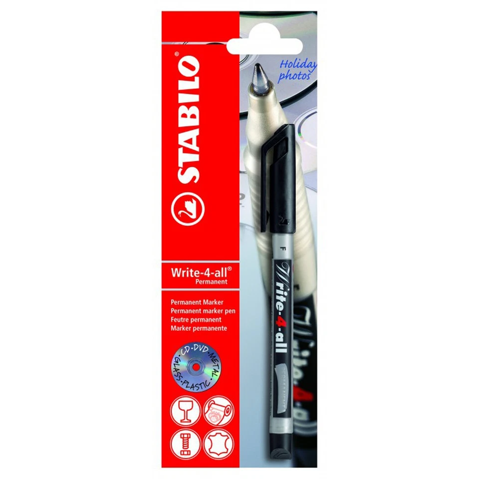 Permanent Marker write-4-all schwarz - Bild 1 von 1