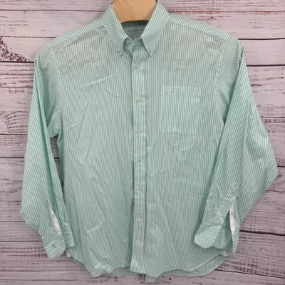 Southern Tide Mens Button Down Shirt Striped Light Green Size Large - Image 1 of 4