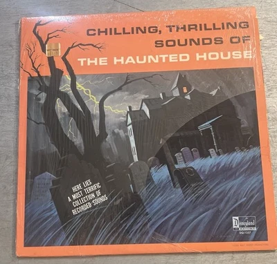 1964 Disneyland Records CHILLING THRILLING SOUNDS Of The HAUNTED HOUSE LP Vinyl - Image 1 of 4