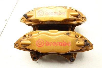 2004-2007 Subaru WRX STI Front Brembo Brake Caliper Set Damaged Threads 04-07  - Image 1 of 4