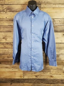 Crazy Horse Button Up Shirt Men Size 2XL 18 Blue Chest 53" Length 31" - Picture 1 of 8