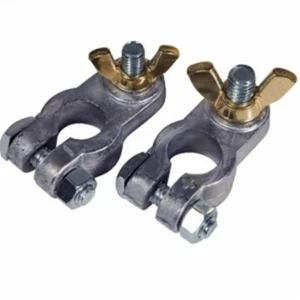 Ancor Lead Battery Terminal Set – 5/16" & 3/8" Studs, Positive & Negative Combo - Picture 1 of 3
