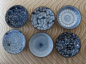 Eisinly Dipping Bowls, Soy Sauce Dish Ceramic, 3 OZ Small Set of 6 - Picture 1 of 8