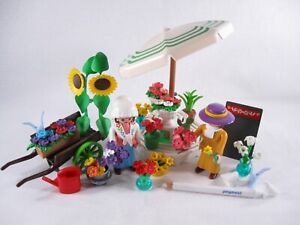 PLAYMOBIL VINTAGE 5343 FLOWER STAND VICTORIAN MANSION 5300-EXCELLENT-SEE NOTE