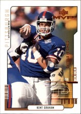 2000 Upper Deck MVP Football Card #137 Kent Graham