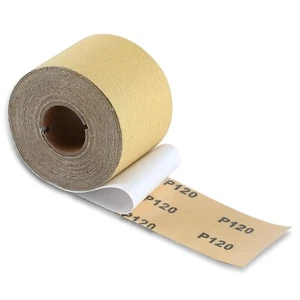 120 Grit Sandpaper Roll Self Adhesive PSA Stickyback Sand Paper 2-3/4" Wide 10 Y - Picture 1 of 5