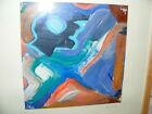 ABSTRACT OIL PAINTING BY A I BRAITHWAITE 2002 ISFAHAN UAE ARTIST EXHIBITIONS