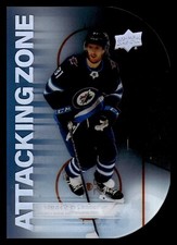 2022-23 Upper Deck UD Series 1 Attacking Zone - AZ-20 Kyle Connor  Winnipeg Jets