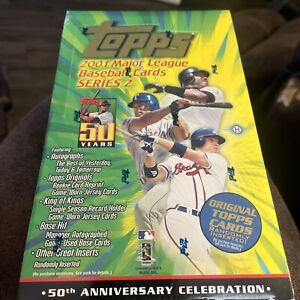 2001 Topps MLB Series 2 Box Factory Sealed - Free Shipping  Ichiro rookie