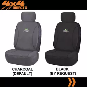 SINGLE 18OZ WATERPROOF CANVAS CAR SEAT COVER FOR RENAULT KANGOO - Picture 1 of 5