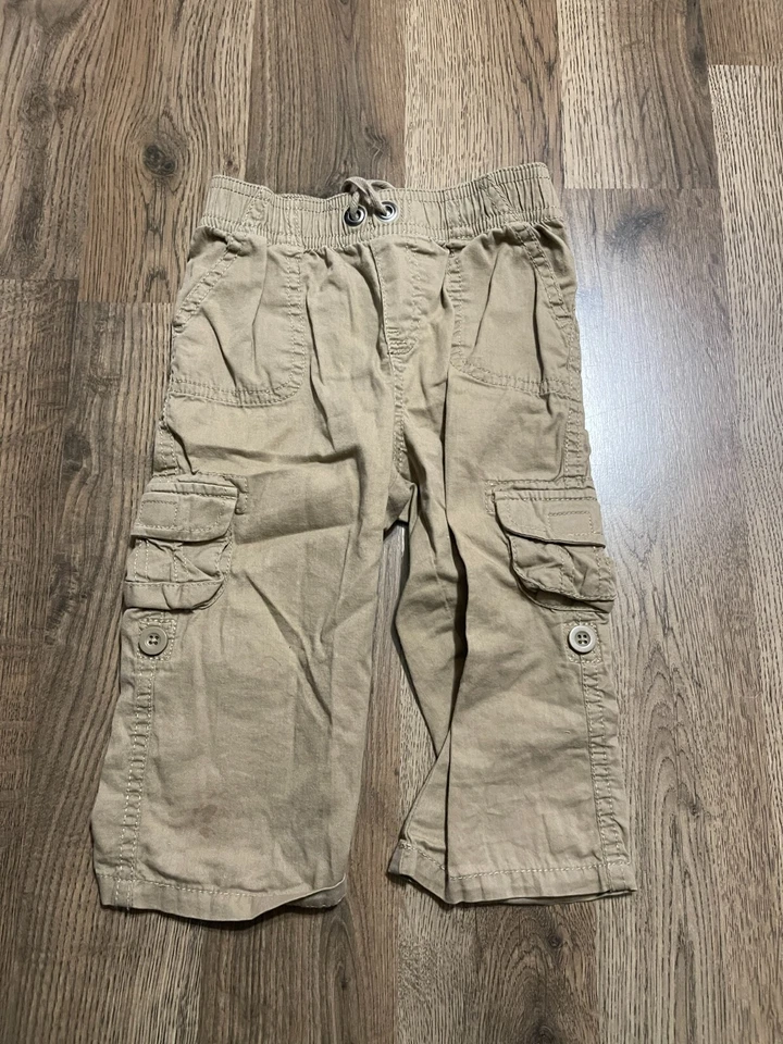 Shorts Sonoma, tamanho masculino 18M, cáqui, calças cargo - Imagem 1 de 4