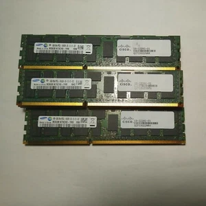 LOT OF 12 Samsung 8GB 2Rx4 PC3L-10600R DDR3 ECC Memory RAM M393B1G70CH0-YH9 - Picture 1 of 1