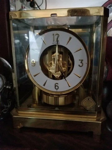 1960s Le Coultre Atmos Clock Cover
