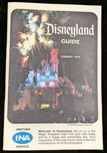 Disneyland Guide Summer 1970 Disney Theme Park See Details - Picture 1 of 7