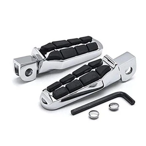 Front Foot Pegs Footrests For Kawasaki Ninja 250R 300 650 Concours ZG1400 Z1000 - Picture 1 of 9