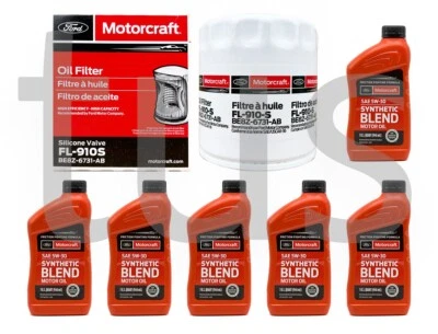 Genuine Motorcraft Engine Oil Change Kit 2021-2024 Ford Bronco 2.3L Turbocharged - Image 1 of 2