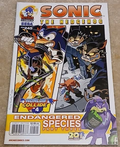 Sonic The Hedgehog # 245 (March 2013, Archie Comics) Endangered Species Part 3 - Picture 1 of 4