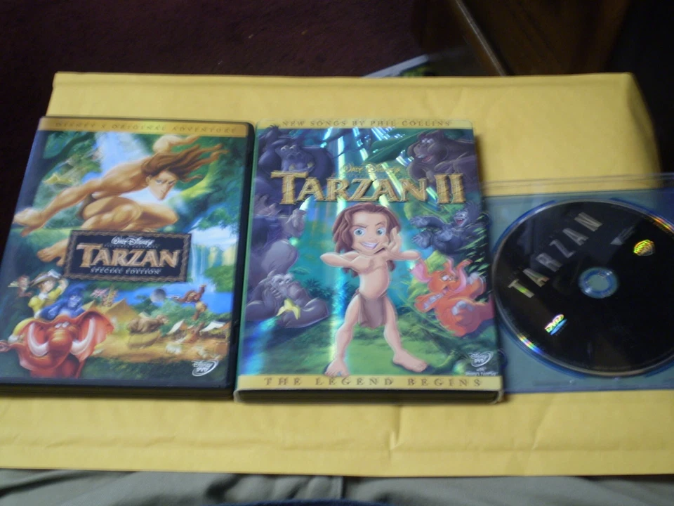 (3) Tarzan DVD Lot: (2) Disney + Legend of Tarzan - Image 1 of 1