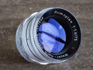 Primoplan Meyer-Optik Gorlitz M42-mount 75mm f/1.9 №1371669 - Imagen 1 de 12
