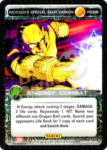 Dragon Ball Z TCG Panini Premiere R158 Piccolo's Special Beam Cannon Foil - Picture 1 of 2