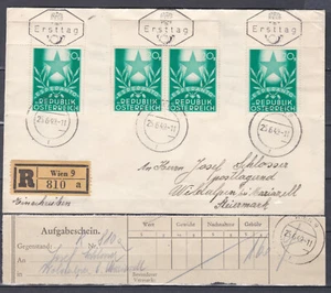 Außergewöhnlicher Portorichtiger Esperanto Erstttagsbrief ECHT gelaufen  - Picture 1 of 2