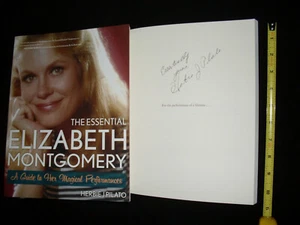 Herbie J Pilato signed The Essential Elizabeth Montgomery SC book Bewitched - Picture 1 of 1