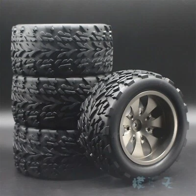 1/10 Rc Monster Truck Aluminium Wheels & Tires for Redcat Racing Volcano EPX - Image 1 of 4