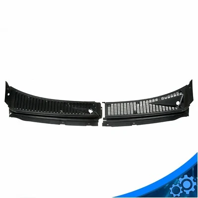 Windshield Wiper Vent Cowl Screen Cover Panels Kit for Ford F250 F350 Excursion - Image 1 of 4