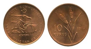 Collection of 100 Turkey Km898.1(U) 10 Kurus Coins ๐น๐ท Free Shipping!!!! - Picture 1 of 1