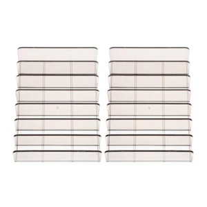 Caja de almacenamiento de efectivo de 2 piezas divisor de dinero de viaje para organizador de billetes con soporte - Imagen 1 de 12