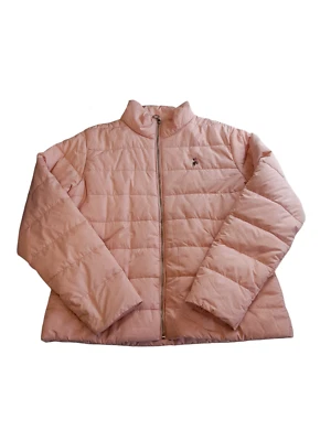 US Polo Assn Coat Women’s Size 14 Dusky Pink - Image 1 of 4