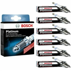 6PCS OE Germany Platinum Spark Plug For 2002-2008 JAGUAR X-TYPE V6-3.0L - Picture 1 of 4