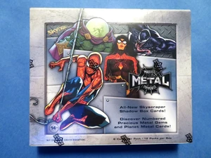 2022 Upper Deck Skybox Marvel Metal Universe Spider-Man Hobby Box FACTORY SEALED - Picture 1 of 6
