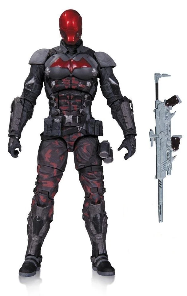 Red Hood Figure Batman Arkham Knight 12 Jason Todd DC Collectibles Version 2 S3