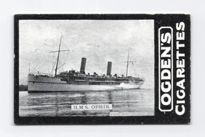 1901 Ogdens General Interest Series A HMS Ophir #23 Tobacco Vintage Card - Picture 1 of 2