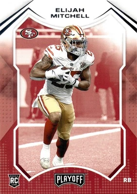 2021 Panini Playoff Elijah Mitchell #292 (RC) - Image 1 of 2