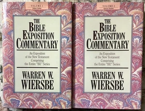 Bibelausstellung Kommentar Set Band 1 & 2 / Warren Wiersbe / Neues Testment - Bild 1 von 6