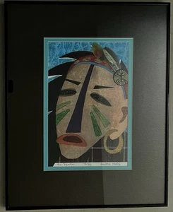 “The Traveler” 177/375 Mixed Media Lithograph Signed by Christina Nichols - Picture 1 of 5