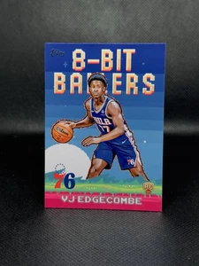 VJ Edgecombe 2025-26 Topps #8B-33 8-Bit Ballers - Picture 1 of 2