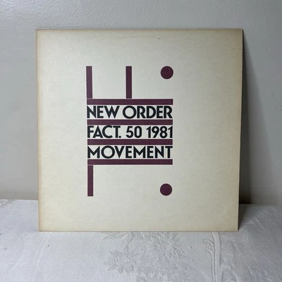 New Order LP "Movement" Factory FACT.50 ~ Original '82 ~ NM Joy Division - Image 1 of 4