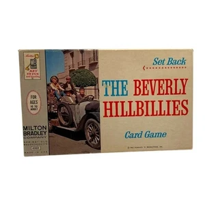 Beverly Hillbillies Set Back Juego de Cartas 1963 Milton Bradley Completo ¡Envío Gratis! - Imagen 1 de 8