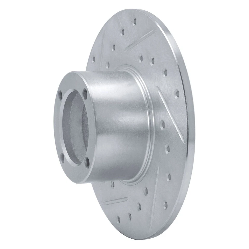 For MG Midget 63-79 Brake Rotor eLINE Drilled & Slotted 1-Piece Front Driver Foto 1 de 4